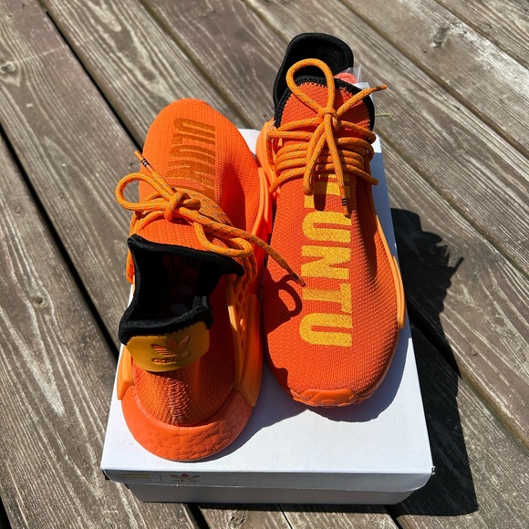 Adidas NMD HU Pharrell Williams Orange - Picture 11 of 11